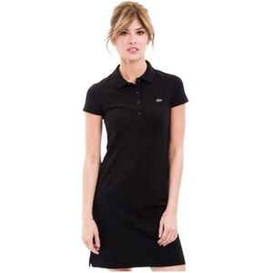 Lacoste Women's Classic Black Mini Dress